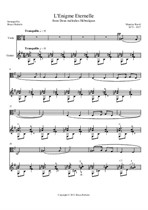 L’Enigme Eternelle from Deux melodies Hebraiques (Viola & Guitar)